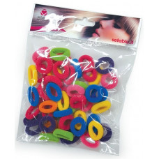 ELASTICI MINI BUSTA 50PZ COLORATI (12pz)